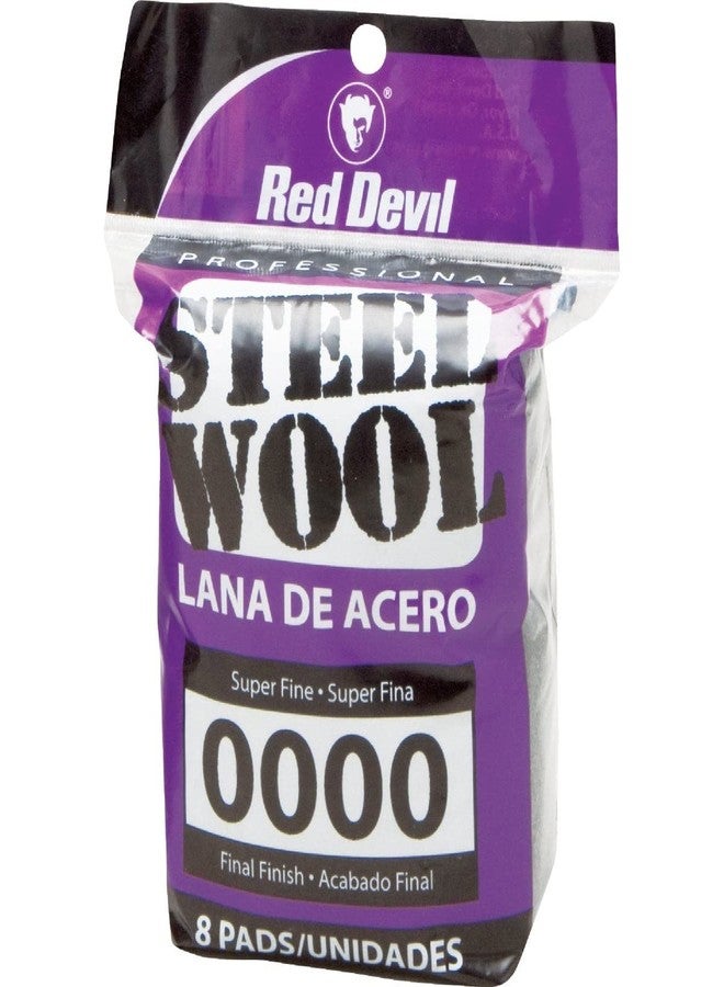 Red Devil 0320 Steel Wool, 0000 (Pack of 8) - Image 1